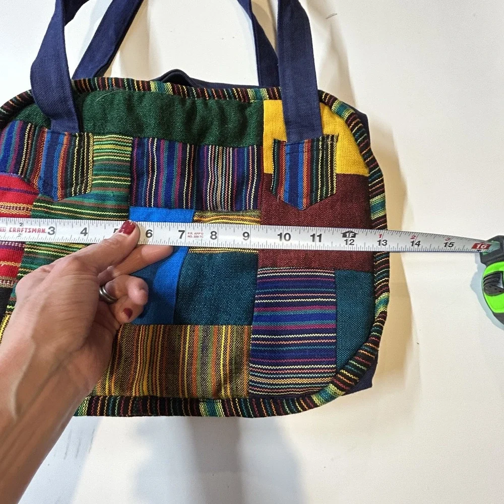 Guatemala Patchwork Hobo Style Purse Bag‎ Handmade 13